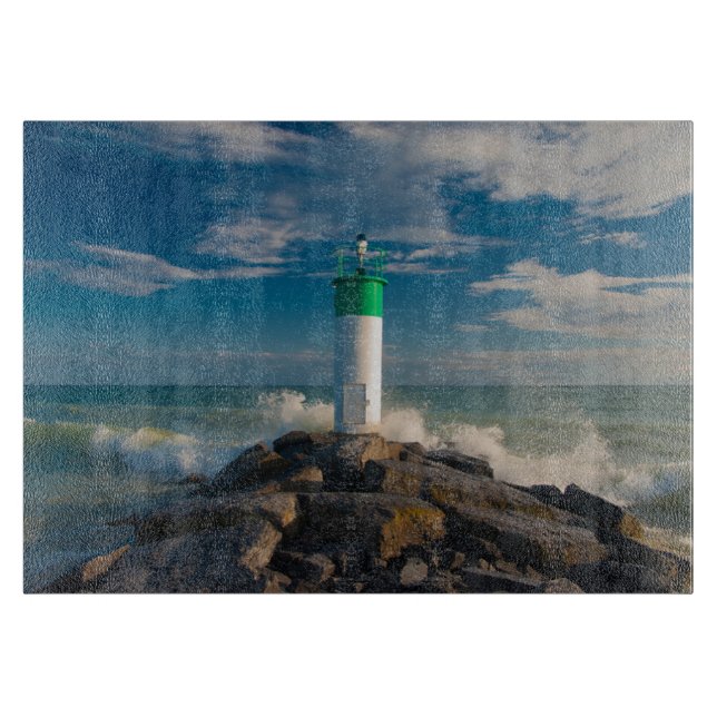 Tabla De Cortar Lighthouses | Wellington Ontario Canada (Anverso)