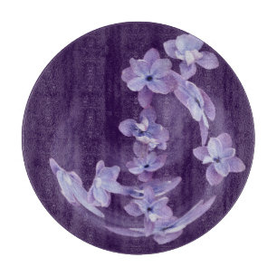 Tabla De Cortar Lilac en círculo