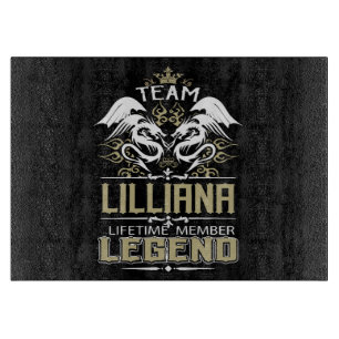Tabla De Cortar Lilliana Lilliana Dragón Miembro Vitalicio Leyenda