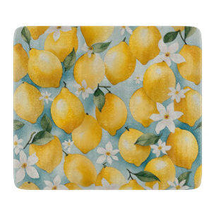 Tabla De Cortar Limón de color de agua/fruta