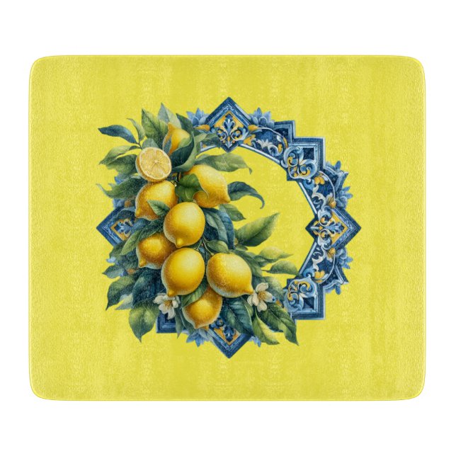 Tabla De Cortar Limones (Anverso)