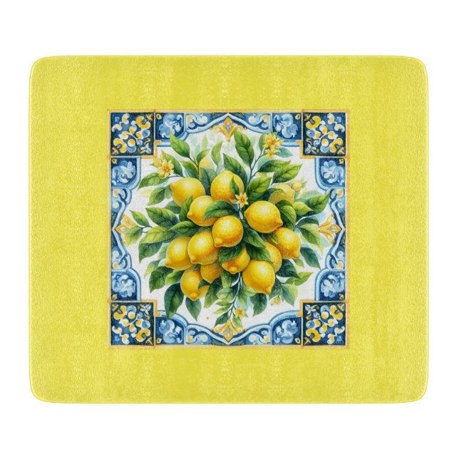 Tabla De Cortar Limones (Anverso)