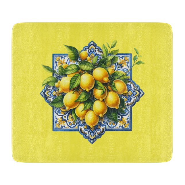 Tabla De Cortar Limones (Anverso)