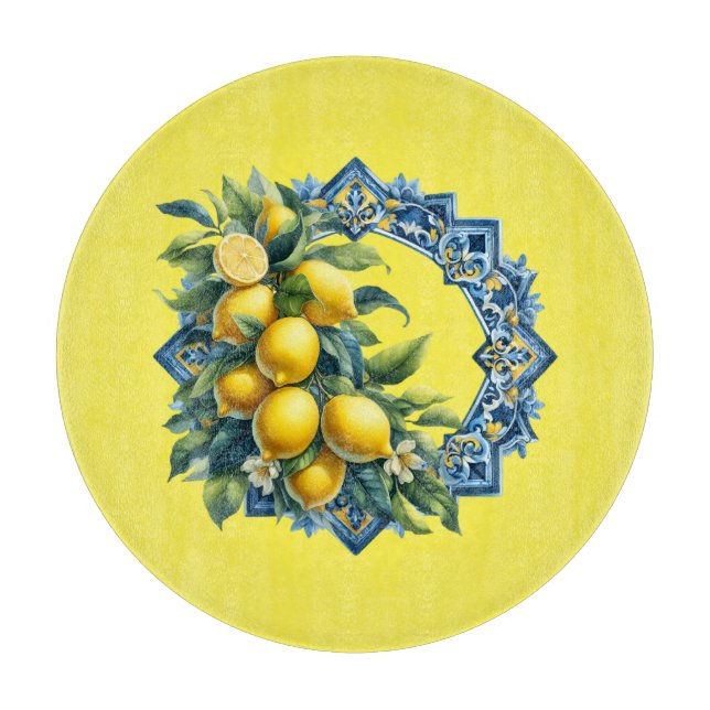 Tabla De Cortar Limones (Anverso)