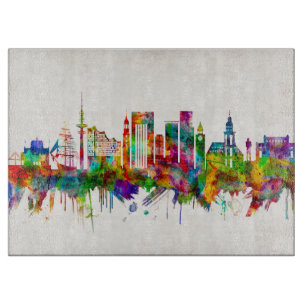 Tabla De Cortar Línea aérea alemana de Hamburgo