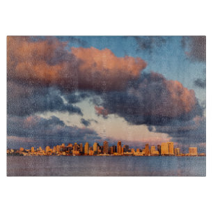 Tabla De Cortar Línea aérea de la bahía de San Diego