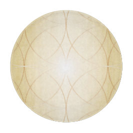 Tabla De Cortar Líneas abstractas de oro