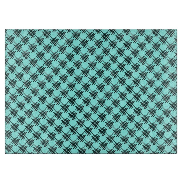 Tabla De Cortar Líneas retro (Anverso)