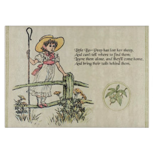 Tabla De Cortar Little Bo Peep Nursery Rhyme