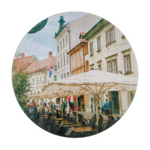 Tabla De Cortar Ljubljana Cityscape