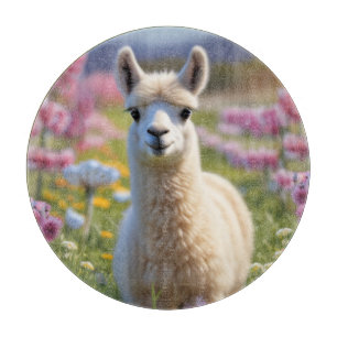 Tabla De Cortar Llama de bebé
