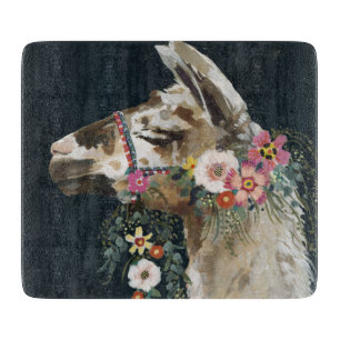 Tabla De Cortar Llama encantadora