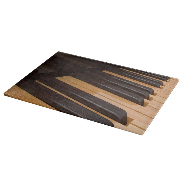 Tabla De Cortar Llaves de madera del piano (Borde)