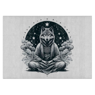 Tabla De Cortar Lobo Consciente