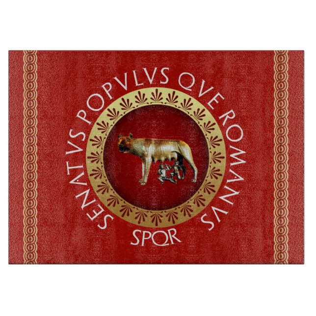 Tabla De Cortar Lobo de Capitolina (Anverso)