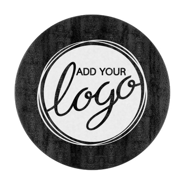 Tabla De Cortar Logotipo comercial de Personalizado (Anverso)