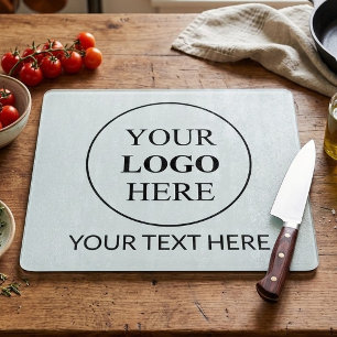 Tabla De Cortar Logotipo Promocional Personalizado – Sin Pedido Mí