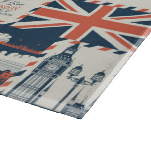 Tabla De Cortar London Post Glass Cutting Board