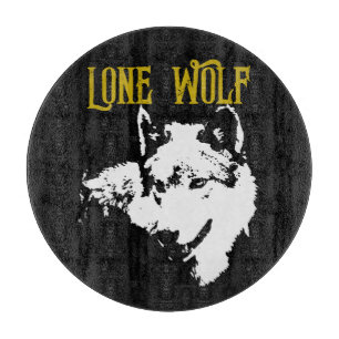Tabla De Cortar Lone Wolf Male Sigma Minimalista moderno