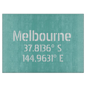 Tabla De Cortar Longitud del latido de Melbourne