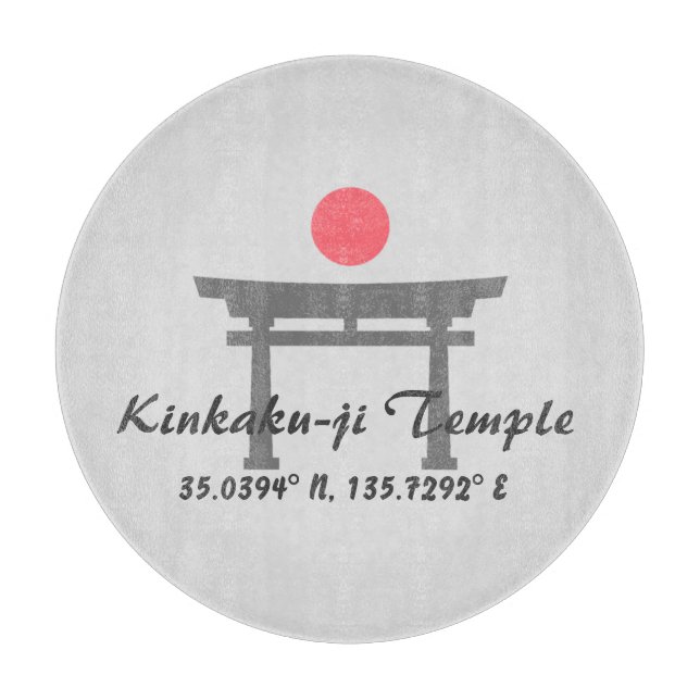 Tabla De Cortar Longitud del templo Kinkaku-ji (Anverso)