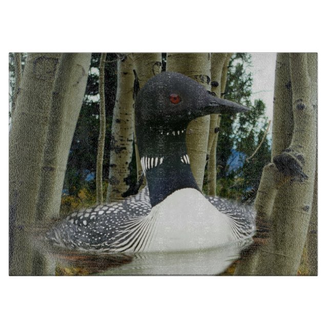 Tabla De Cortar Loon Wilderness (Anverso)