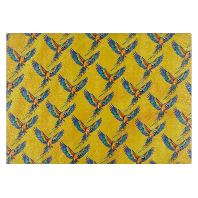 Tabla De Cortar Loro (Anverso)