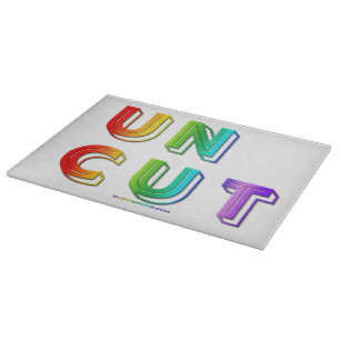 Tabla De Cortar Los colores vivos del arco iris de SlipperyJoe tre