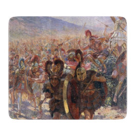 Tabla De Cortar Los héroes de la batalla de Maratón (Rochegrosse)