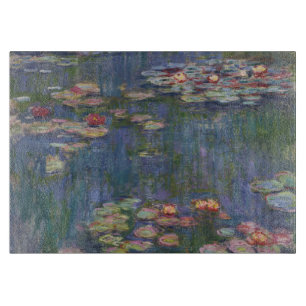 Tabla De Cortar Los lirios de agua de Claude Monet