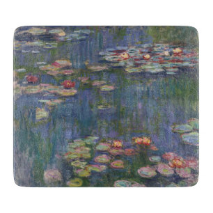 Tabla De Cortar Los lirios de agua de Claude Monet