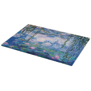 Tabla De Cortar Los lirios de agua del Monet