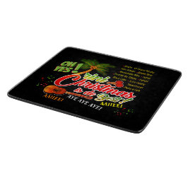 Tabla De Cortar Los Navidades trinitenses son los mejores en NEGRO