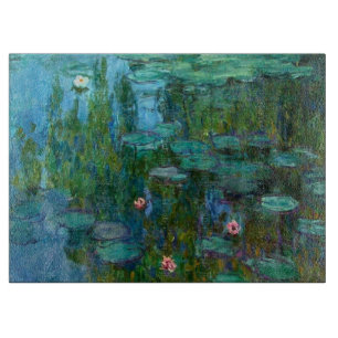 Tabla De Cortar Los ninféas de Claude Monet