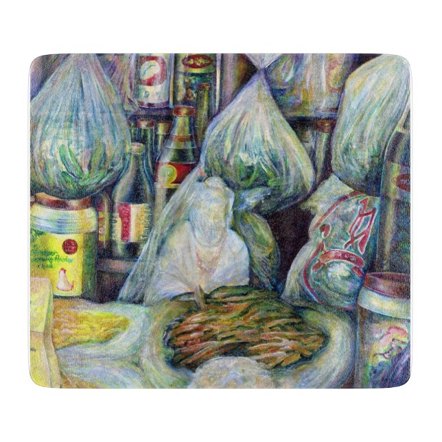 Tabla De Cortar Los sabores secos de Singapur (Anverso)