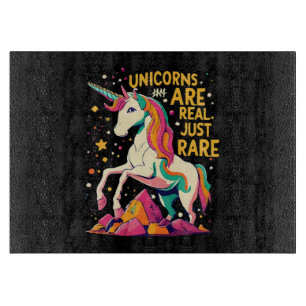 Tabla De Cortar Los unicornios son reales solo que raros