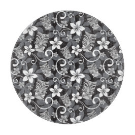 TABLA DE CORTAR LUAU TIKI PATTERN (CHARCOAL)