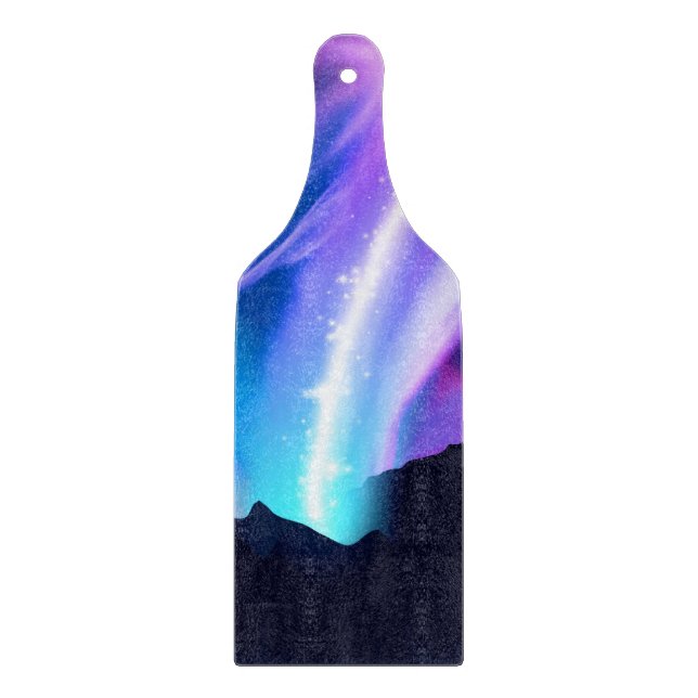 Tabla De Cortar Luces boreales (Anverso)