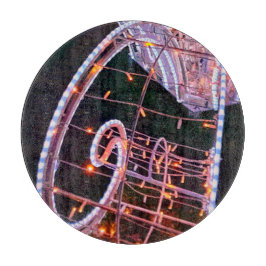 Tabla De Cortar Luces rosadas