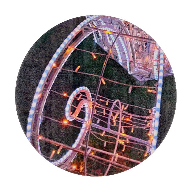 Tabla De Cortar Luces rosadas (Anverso)