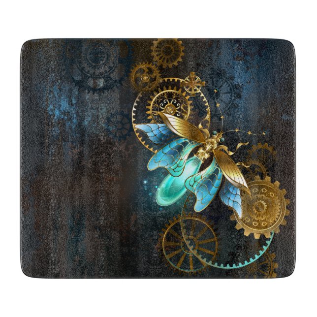 Tabla De Cortar Luciérnaga de Steampunk (Anverso)