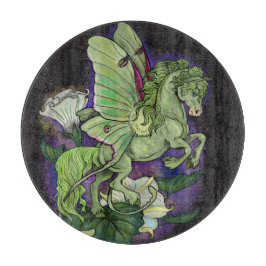 Tabla De Cortar Luna Moonduster Moth Fairy Horse