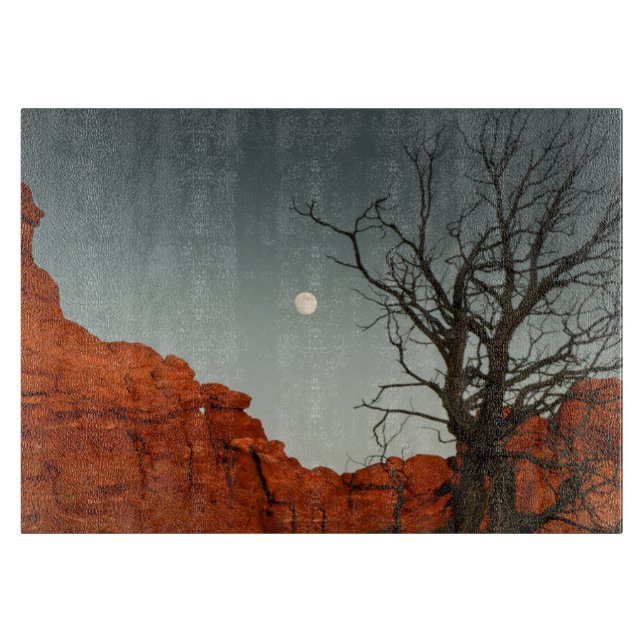 Tabla De Cortar Luna traviesa (Anverso)