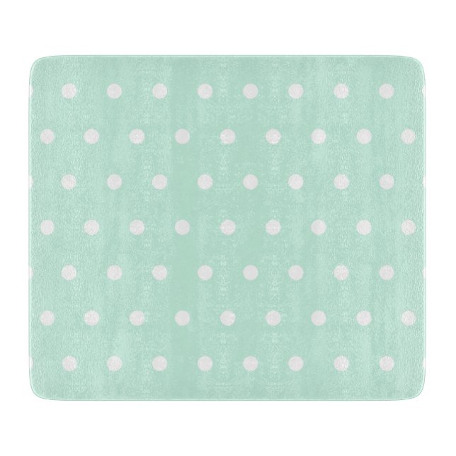 Tabla De Cortar Lunar de la verde menta (Anverso)