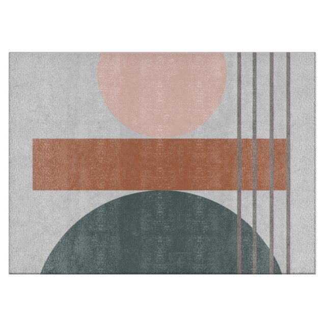 Tabla De Cortar Luz diurna geométrica III (Anverso)