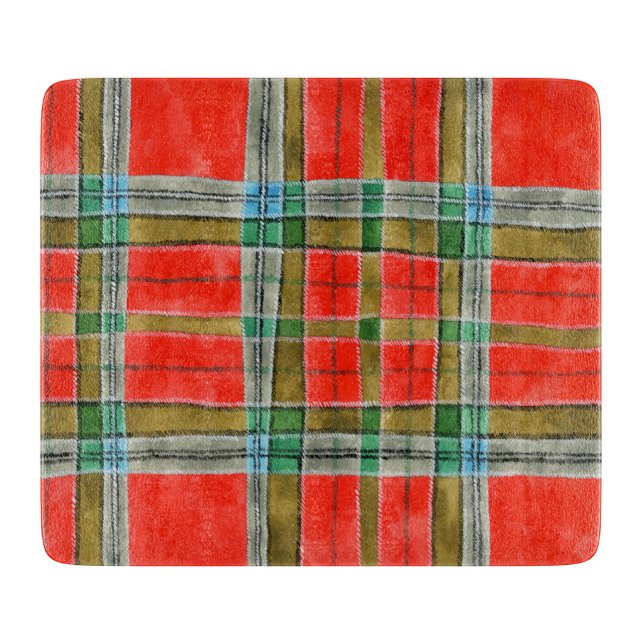Tabla de cortar MAC BAIN TARTAN 6x7 (Anverso)