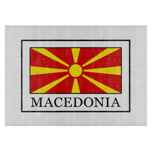 Tabla De Cortar Macedonia (Anverso)