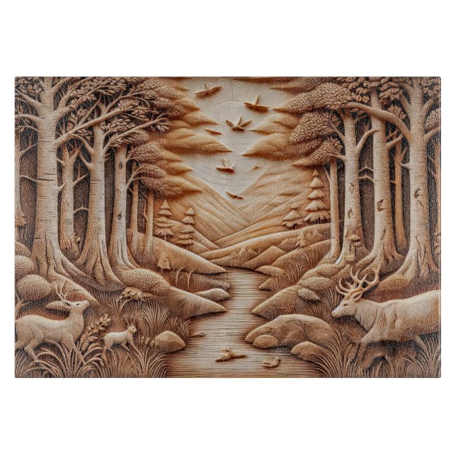 Tabla De Cortar Madera (Anverso)