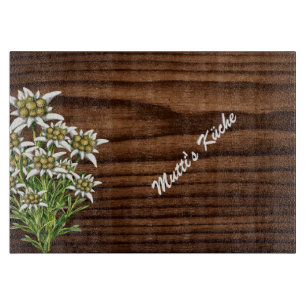 Tabla De Cortar Madera oscura y personalizado de Edelweiss