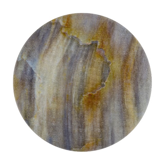 Tabla De Cortar Madera petrificada ondulada (Anverso)